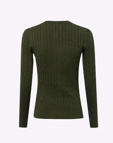 GANT ЖИЛЕТКА ПЛЕТЕНА STRETCH COTTON CABLE CARDIGAN