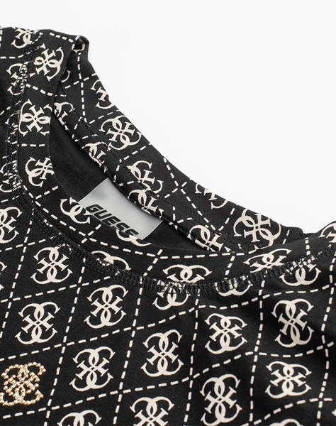 GUESS 4G RHOMBUS STUDS SS T-SHIRT ДАМСКА БЛУЗА