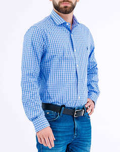 RALPH LAUREN CUESTPPCN-LONG SLEEVE-DRESS SHIRT