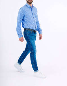 RALPH LAUREN CUESTPPCN-LONG SLEEVE-DRESS SHIRT