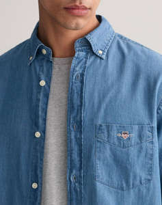 GANT SHIRT REG INDIGO BD