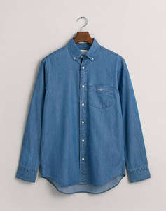 GANT SHIRT REG INDIGO BD