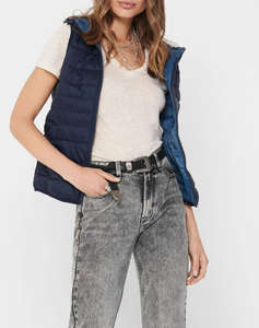 ONLY ONLNEWTAHOE HOOD WAISTCOAT OTW NOOS ЯКЕ