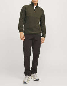 JACK&JONES JCOPEAK SWEAT HIGH NECK HALF ZIP