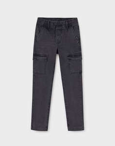 MAYORAL Trousers denim jogger cargo