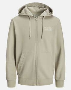 JACK&JONES JJECORP LOGO SWEAT ZIP HOOD