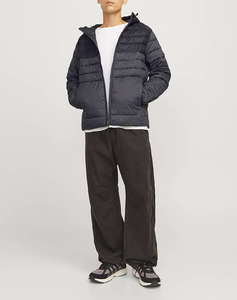 JACK&JONES JJESPRINT PUFFER HOOD NOOS