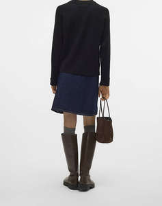 VERO MODA VMGOLD MIX LS O-NECK PULLOVER GA