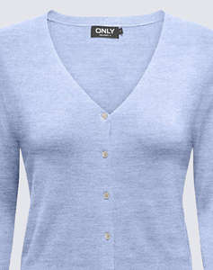 ONLY ONLVENICE LIFE LS VNECK CARDI KNT NOOS