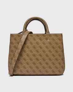 GUESS MERIDIAN GIRLFRIEND SATCHEL ЧАНТА ЗА ЖЕНИ (Размери: 24 х 32 х 12 см.)