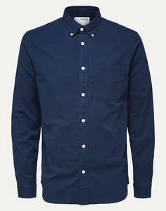 SELECTED SLHREGRICK-OX SHIRT LS NOOS