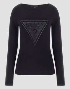 GUESS LS TRIANGLE LOGO ELIZA SWTR ДАМСКИ ПУЛОВЕР