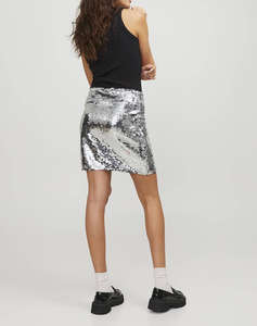 JJXX JXAVA SEQUIN SHORT SKIRT WVN
