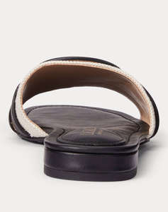 LAUREN RALPH LAUREN TWOTONECANVS/BRNCLF-ALEGRA-SN-SLI