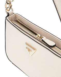 GUESS NOELLE MINI TOP ZIP SHOULDER ДАМСКА ЧАНТА(размери: 13,5 x 21,5 x 4 см.)