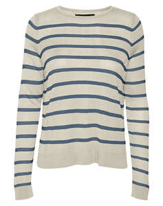 VERO MODA VMNOVA LS O-NECK PULLOVER GA NOOS