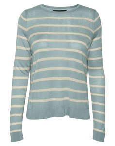 VERO MODA VMNOVA LS O-NECK PULLOVER GA NOOS