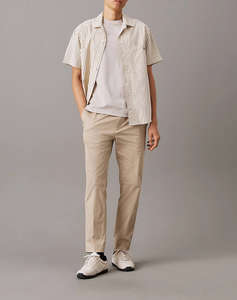 CALVIN KLEIN STRETCH SATEEN JOGGER