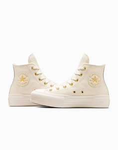 CONVERSE CHUCK TAYLOR ALL STAR LIFT PLATFORM GOLD
