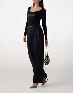 GUESS SANCHA WIDE LEG PANT ДАМСКИ ПАНТАЛОН