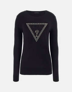GUESS IVORY TRIANGLE LOGO RN LS SWTR Детска блуза