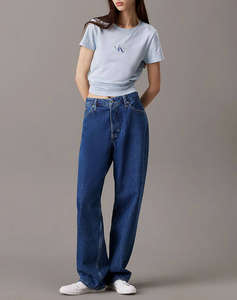 CALVIN KLEIN JEANS GRADIENT MONOLOGO SLIM TEE