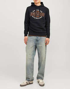 JACK&JONES JJELOGO SWEAT HOOD 2 COL 24/25 NOOS