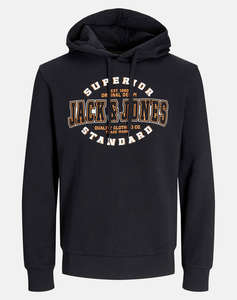JACK&JONES JJELOGO SWEAT HOOD 2 COL 24/25 NOOS