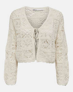 ONLY ONLBEACH LIFE 7/8 TIE CARDIGAN KNT NOOS