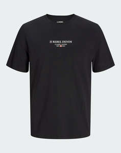 JJ REBEL JREBJEANS REBEL PRINT TEE SS O-NECK SN