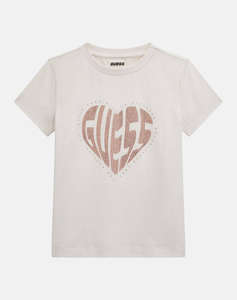 GUESS SS T-SHIRT_MINIME - MID ORGANIC STRETCH JERSEY 180 ТЕНИСКА G