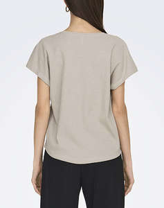 ONLY ONLASIA S/S V-NECK TOP CC JRS