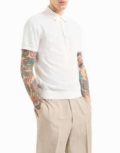ARMANI EXCHANGE KNIT POLO