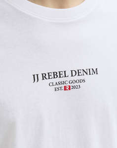 JJ REBEL JREBJEANS REBEL PRINT TEE SS O-NECK SN