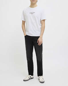 JJ REBEL JREBJEANS REBEL PRINT TEE SS O-NECK SN