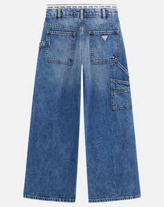 GUESS RIGID DENIM FASHION FIT PANTS ДЕТСКИ ПАНТАЛОНИ GIRL