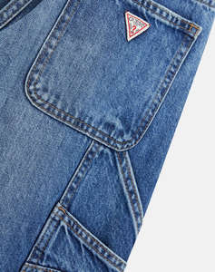GUESS RIGID DENIM FASHION FIT PANTS ДЕТСКИ ПАНТАЛОНИ GIRL