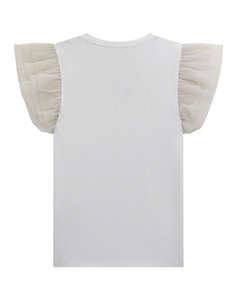 GUESS SS T-SHIRT W/MESH_CEREMONY ДЕТСКА ТЕНИСКА GIRL
