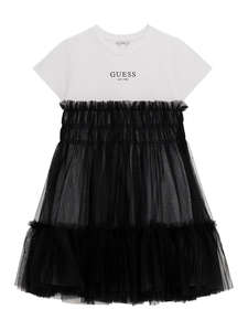 GUESS MIXED FABRIC SS DRESS Детска рокля GIRL