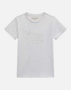 GUESS JACQUARD JERSEY SS T-SHIRT_CER Детска тениска BOY