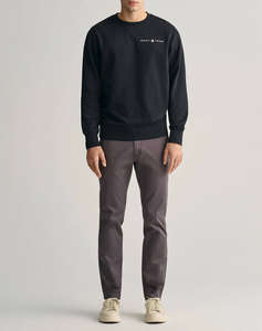 GANT TROUSERS SLIM TWILL CHINOS