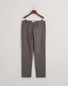 GANT TROUSERS SLIM TWILL CHINOS