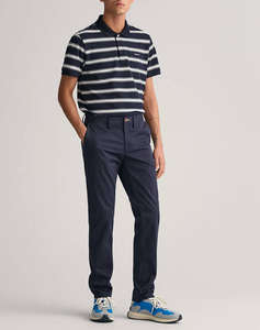 GANT TROUSERS SLIM TWILL CHINOS