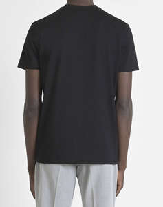 ANTONY MORATO MMKS02478FA100240 MIN OF 6 T-SHIRT REGULAR FIT IN JERSEY COTTON FABRIC WITH FLOCK MATT PLASTIC AND SPONGE LOGO PRINT МЪЖКА ТЕНИСКА