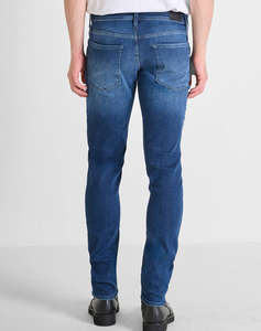 ANTONY MORATO MMDT00241FA7505821W02020 MIN OF 10 JEANS OZZY TAPERED FIT IN BLUE DENIM MENS PANTS