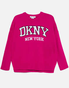 DKNY DJ4R0362 LOGO ДАМСКИ ПУЛОВЕР DKNY