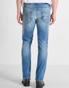 ANTONY MORATO MMDT00282FA7505911W02057 MIN OF 12 JEANS KURT COMFORT TAPERED FIT IN ICONIC BASIC BLUE DENIM MENS PANTS