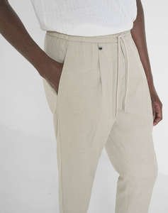 ANTONY MORATO MMTS00052FA650330 MIN OF 4 TROUSERS NEIL REGULAR FIT IN SLUB STRETCH VISCOSE BLEND FABRIC МЪЖКИ ПАНТАЛОНИ
