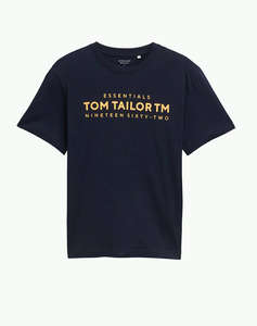 TOM TAILOR T-SHIRT WITH PRINT МЪЖКА ТЕНИСКА