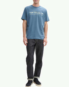 TOM TAILOR T-SHIRT WITH PRINT МЪЖКА ТЕНИСКА